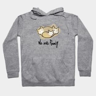 we are family cat Hoodie